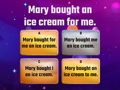 OBJECT PRONOUN and SUBJECT PRONOUN