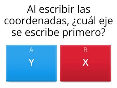 5° Plano Cartesiano- Cuestionario