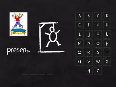 Hangman-Regular Verbs