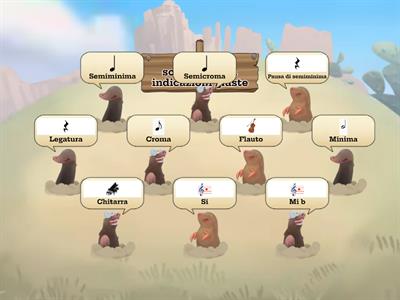 La talpa musicale classi seconde