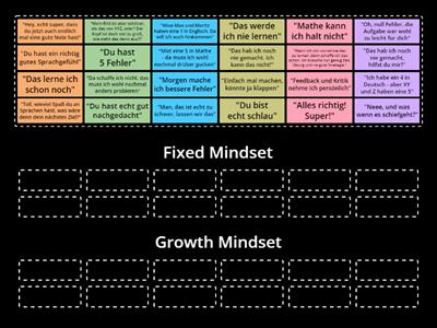 Growth oder Fixed Mindset?