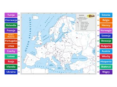 państwa Europy 