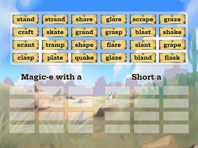 magic-e with a
