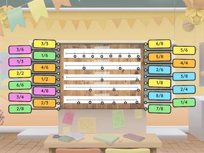 Numberline Fractions