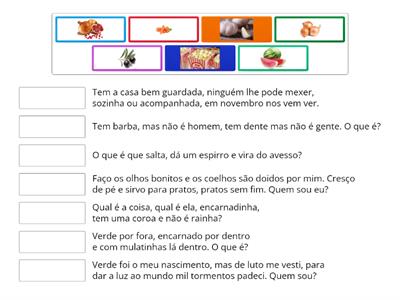 6º ano adivinhas alimentação [EMRC]