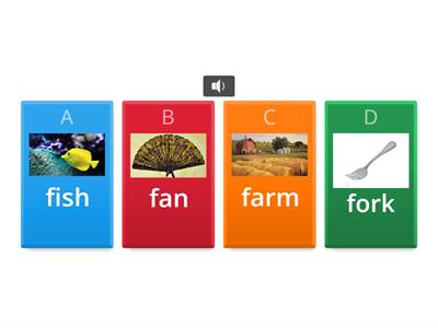 Oxford phonics 1- letter F