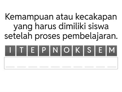 Anagram MK Dasar-dasar Pengembangan Kurikulum