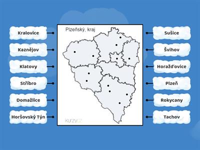 Plzeňský kraj - města