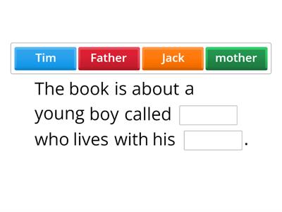 ESL P5 reading - Jack and the Beanstalk summary