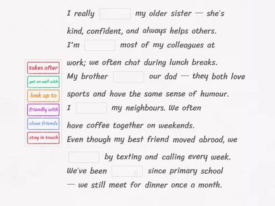 A1 Personality adjectives - Speakout B1