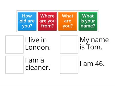 Greetings & Introductions - Questions & Answers