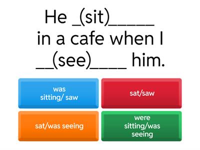 Past Simple/Past Continuous Revision