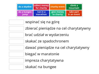 Evolution Plus 2 Unit 5.7 (Charity events)