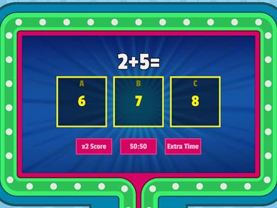 Math Addition Easy for Kindergarten