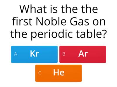 Periodic Table Quiz