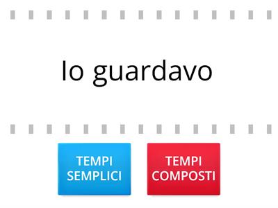 VERBI: tempo semplice o composto?