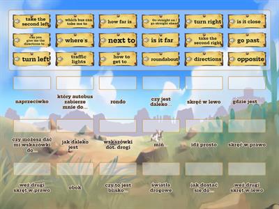 asking for and giving directions