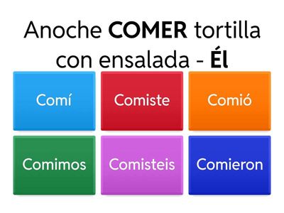  PRETÉRITO INDEFINIDO