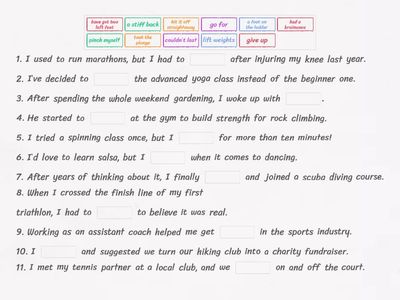 Outcomes B2 3rd 5A Sports From hobby to job