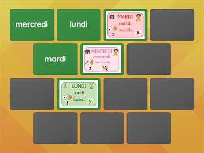 Leçon 23 : Les jours de la semaine
