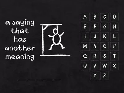Mr. Figueroa - Grade 4 - Figurative Language Hangman