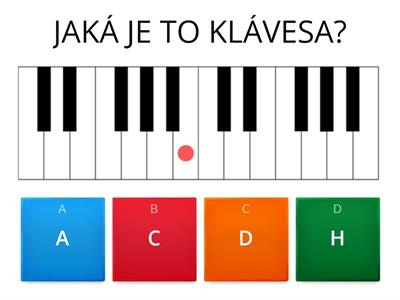 JAKÁ JE TO KLÁVESA?