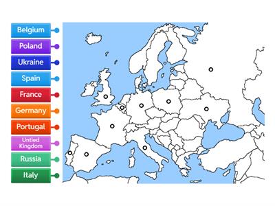 Political Map of Europe