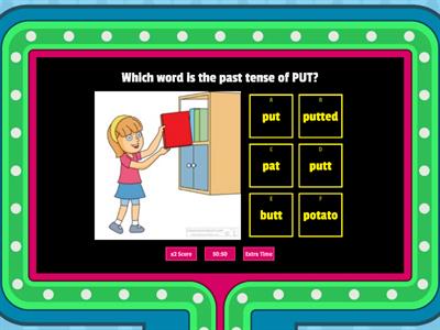 Irregular Past Tense Verbs Game Show