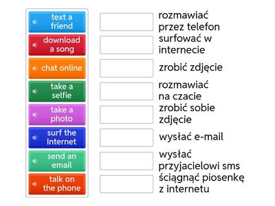 English Class A1 unit 3 vocabulary Using Technology