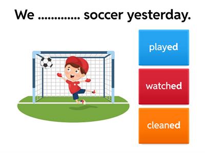 Simple Past. Regular Verbs