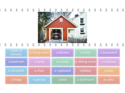 Home: rooms and furniture