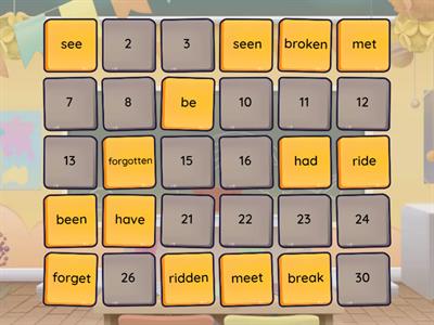 Past Participle-Matching pairs-2