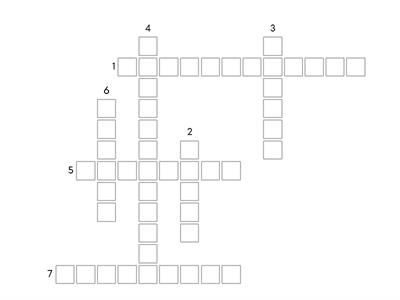 Market Segmentation Crossword