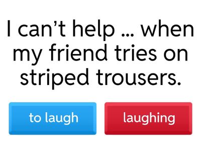 Focus 3 Gerund or infinitive