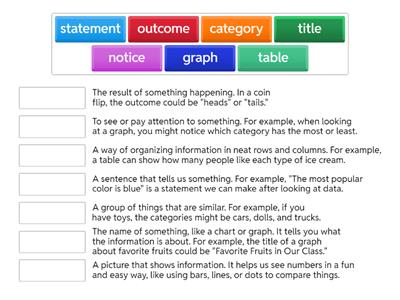 Statistics Vocabulary 2