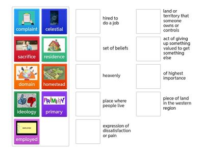 Vocabulary: Module 4.6 5th grade 