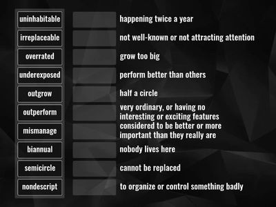 prefix word meaning match