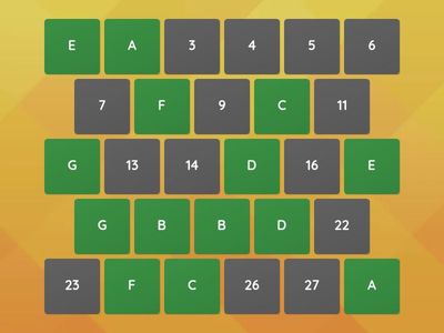 外国語活動【3年Unit6】ALPHABETマッチング①