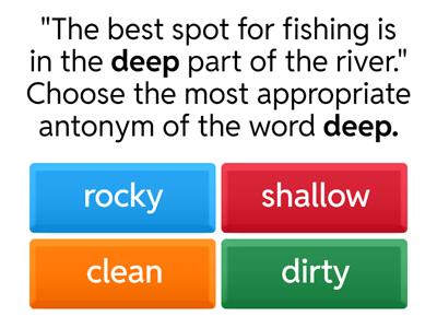 BELLWORK for SYNONYM AND ANTONYM