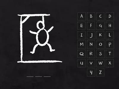 Halloween hangman