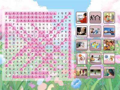 (L) Grade 6 Unit 3+4 Vocab Wordsearch