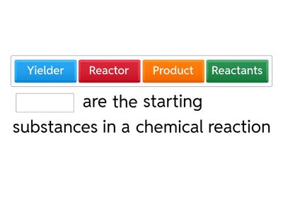 Chemical Reaction - Short Game Quiz