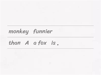 iWonder 3 Unit 5 Comparatives