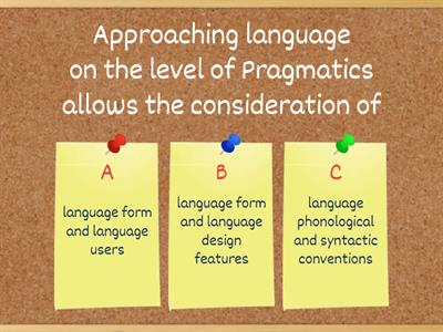 HUM 215 HM HY: Module 4.2: Content 1 - Pragmatics