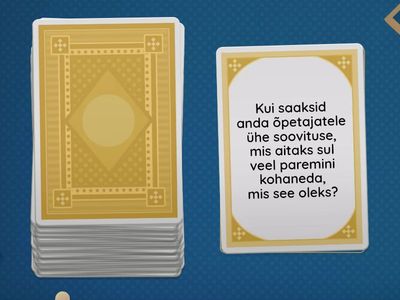 Mina ja kool (arenguvestluse küsimused) 2025