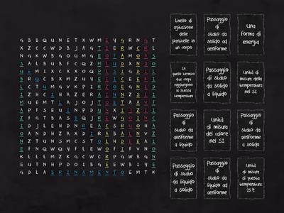 Crucipuzzle - Temperatura e Calore