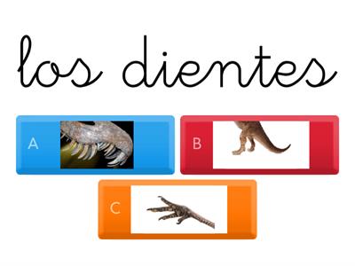 Lectura comprensiva "Los dinosaurios"