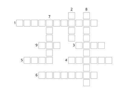 Crossword Vocabulary
