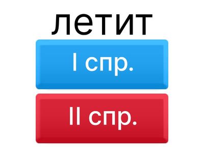 Спряжение глаголов, 5 класс
