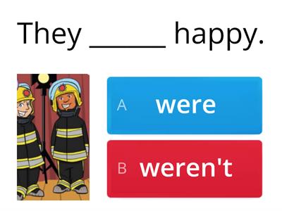 Was / Were (+/-) - Stirling